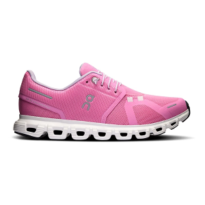Women's On Cloud 6 Shoes sneakers-athletic-shoes 7.5 Regular Raspberry | White