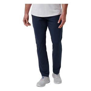 Men's TravisMathew Legacy Stretchknit Golf Chino Pants 38 Total Eclipse