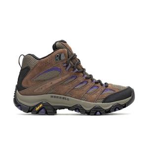 Women's Merrell Moab 3 Mid Hiking Boots Outdoor 6.5 Bracken/Purple