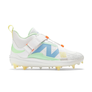Men's New Balance FuelCell Lindor 2 Comp Metal Baseball Cleats 12 Optic White