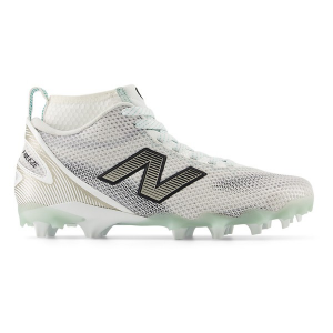 Women's New Balance FreezeLX v5 Molded Lacrosse Cleats 10 White/Black