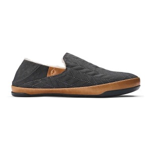 Men's OluKai Hanohano Casual Slippers Regular 10 Dark Shadow