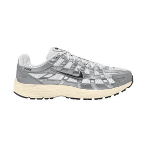 Men's Nike P-6000 Sneakers sneakers-athletic-shoes 9 Regular White/Black/Metallic Silver/Felt Silver