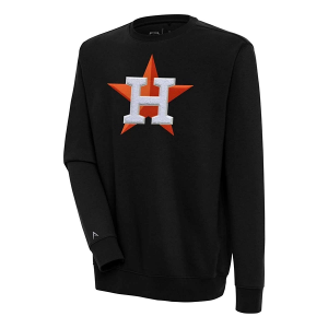 Houston Astros Antigua Chenille Victory Crew 3XLarge Black