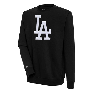 Los Angeles Dodgers Antigua Chenille Victory Crew 3XLarge Black