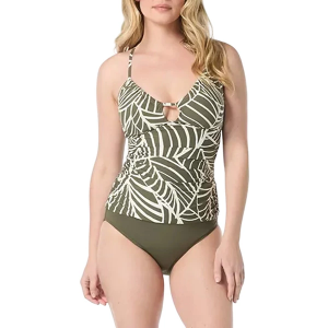 Women's Coco Reef Dynamic Swim Tankini Misses 36D Palm