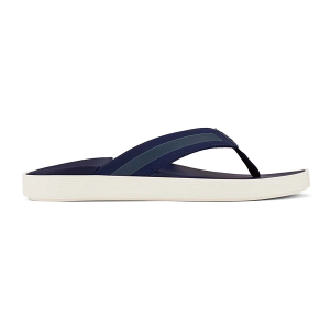 Men's OluKai Leeward Flip Flop Sandals 11 Navy/Navy