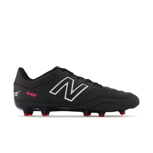 Adult New Balance 442 V2 Team FG Molded Soccer Cleats M7/W8.5 Black