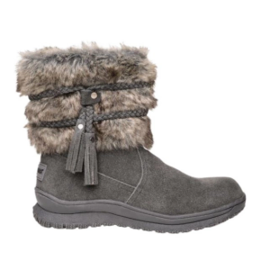 Women's Minnetonka Everett Boots 9 Charcoal