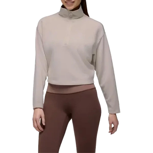 Women's prAna Shea 1/2 Zip Pullover XLarge Almond
