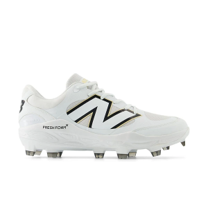 Men's New Balance Fresh Foam X 3000v7 Molded Baseball Cleats 9.5 White