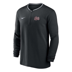 Montana Grizzlies Nike Sideline Coaches 1/4 Zip XLarge Black