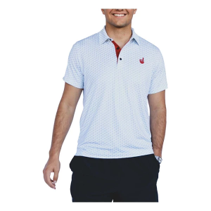 Men's Double Team New Traditions Polo Medium White