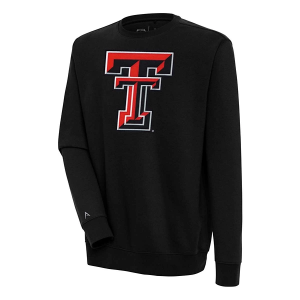 Texas Tech Red Raiders Antigua Crew 3XLarge Black