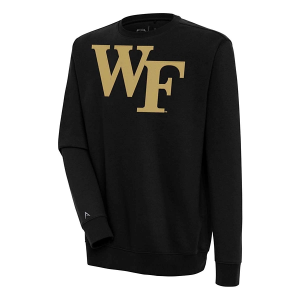 Wake Forest Deacons Antigua Crew 3XLarge Black