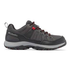 Men's Columbia Granite Trail Hiking Shoes sneakers-athletic-shoes 11 Regular Shark/Red