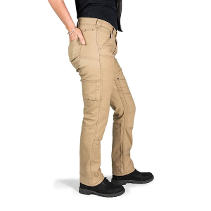 Women's Dovetail Workwear Anna Taskpant Work Utility Pants 8 Khaki Canvas