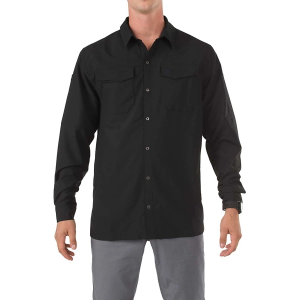 Men's 5.11 Freedom Flex Woven Long Sleeve Button Up Shirt 2XLarge Black