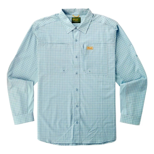 Men's Marsh Wear Lenwood HG Tech Long Sleeve Button Up Shirt Small Cloud