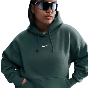 Women's Nike Sportswear Phoenix Fleece Hoodie 3X Vintage Green/Sail