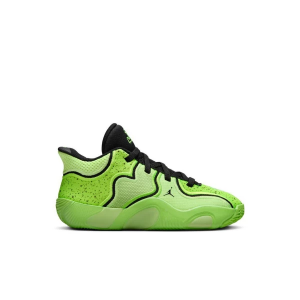 Kids' Jordan Tatum 3 Basketball Shoes sneakers-athletic-shoes Little 1 Regular Ghost Green/Black/Electric Green