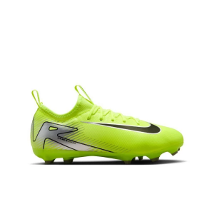 Kids' Nike Jr. Mercurial Vapor 16 Academy Molded Soccer Cleats Big 2 Volt/Black