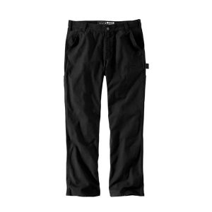 Men's Carhartt Rugged Flex Relaxed Fit Duck Utility Utility Pants 31 Black