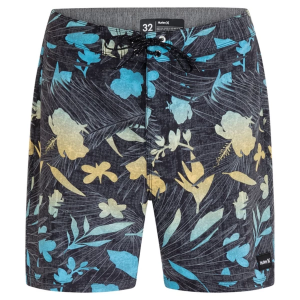 Men's Hurley Phantom-Eco Classic Swim Boardshorts 34 Black Multi