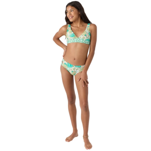 Girls' O'Neill Shell Abstract Fixed Tri Swim Bikini Set 12 Multi Clr