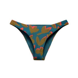 Women's prAna Lahari Classic Swim Bottoms Contemporary Large Catalina Indo Disco