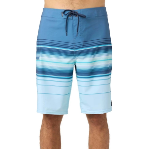 Men's O'Neill Hyperfreak Heat Stripe 21 Swim Boardshorts 34 Sky Blue