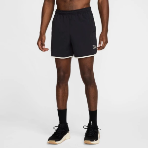 Men's Nike Gym Heritage Dri-FIT 5" Unlined Training Shorts XLarge Black/Pale Ivory/Black