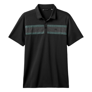 Boys' TravisMathew Good Good CS Polo Large Black EGGSHL