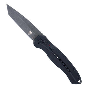 Cobratec Diablo Stonewashed G10 Tanto Folding Black Automatic Knife