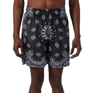 Men's PSD Active Shorts 2XLarge Black Bandana
