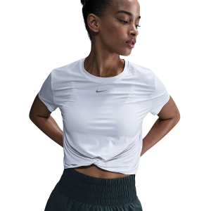 Women's Nike One Classic Twist T-Shirt Medium White