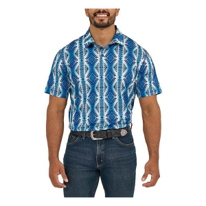 Men's Wrangler Shirt Polo Large Mystic Blue
