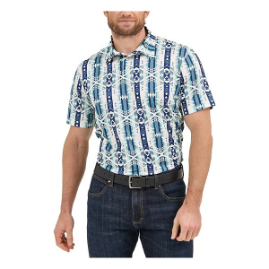 Men's Wrangler Shirt Polo 2XLarge Icy Geo