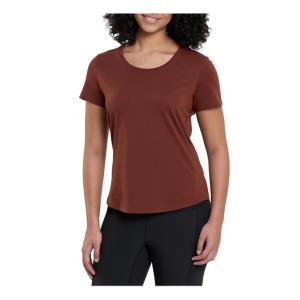 Women's Kuhl Arabella T-Shirt Small Mocha