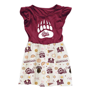 Wes and Willy Kids' Montana Grizzlies Princess Dress