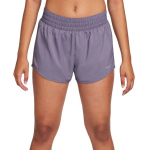 Women's Nike Dri-FIT One Brief-Lined Shorts XSmall Daybreak/Reflective Silv