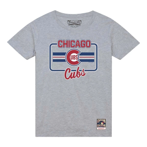 Chicago Cubs Fanfare T-Shirt Large Grey Heather