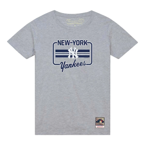 New York Yankees Fanfare T-Shirt Medium Grey Heather