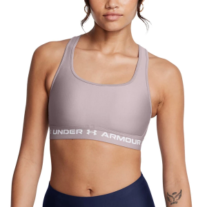 Women's Under Armour Crossback Mid Sports Bra 2XLarge Tetra Grey