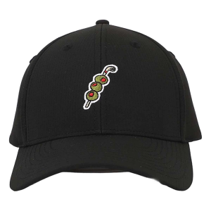 Men's Waggle Golf Extra Dirty Golf Adjustable Hat One Size Black