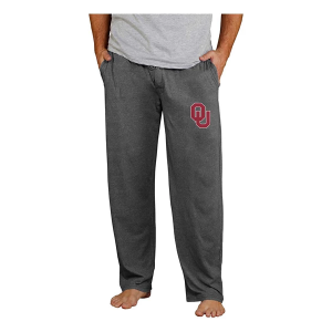 Oklahoma Sooners Concepts Sport Quest Sweatpants Large Charcoal