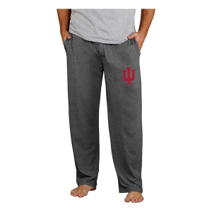 Indiana Hoosiers Concepts Sport Quest Sweatpants Large Charcoal