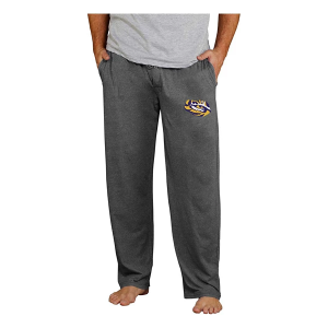 LSU Tigers Concepts Sport Quest Sweatpants Large Charcoal