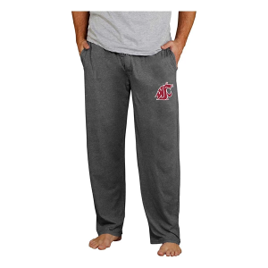 Washington State Cougars Concepts Sport Quest Sweatpants Large Charcoal