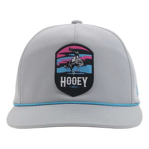 Men's Hooey Cheyenne Snapback Hat One Size Grey Heather